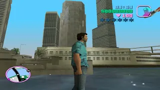 GTA Vice City -  How get Flamethrower in Two Location With cross gate.