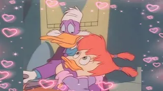 cute drake and gosalyn moments // darkwing duck