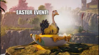 I UNLOCKED THE OSTRICH!!! Goat simulator 3 Easter Event