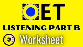 oet listening sample for nurses ( Part B)