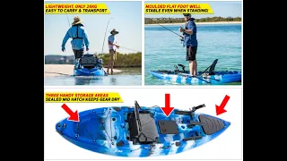 Vicking 9ft Solo Fishing Kayak 140kg weight rating Super Kajak (CODIA VK-18)