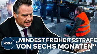 LETZTE GENERATION: "Besonders schwerer Fall der Nötigung" - Günther Krings (CDU) über Klima-Kleber