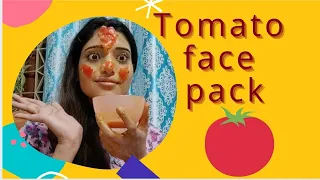 Bye bye sunburn😉||Tomato face pack(for all skin types)||100%result||homemadeproducts||Ppvlog♥️||