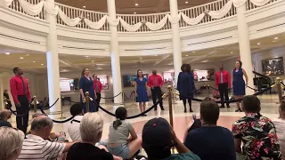 "Impossible Dream" performed by Disney World's Voices of Liberty taken on June 12, 2022