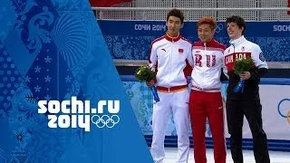 Short Track Speed Skating - Men's 500m - Victor An Wins Gold | Sochi 2014 Winter Olympics