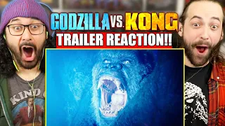 GODZILLA VS KONG - TRAILER REACTION!! (It's Finally Here! | MechaGodzilla?!)