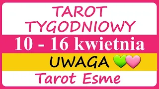 Tarot Tygodniowy🔮10 - 16.04.2023🌷Czas uważności🍀- tarot, czytanie tarota, horoskop @TarotEsme