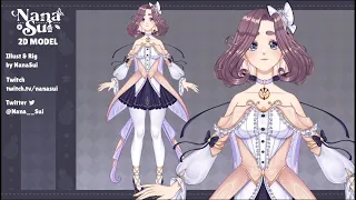 [ Showcase ] NanaSui Live2D Model