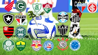 CAMPEONATO BRASILEIRO 2023 | PRIMEIRA RODADA NOS PÊNALTIS COM OS NOVOS TIMES DA SÉRIE A - PES 21