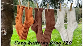 Knitting Vlog 120 / Много новых процессов / #внв_4