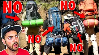 10 STUPID but Common Beginner Backpacking Mistakes (just stop)