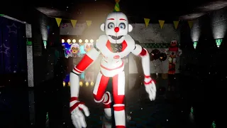 CHICAS PARTY WORLD HAS SOME TERRIFYING NEW ANIMATRONICS.. - FNAF Chicas Party World