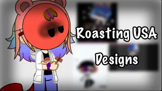 “Roasting” USA Designs (⚠️Note: there’s no actual roasting⚠️)