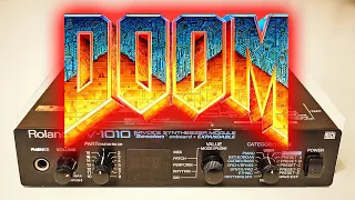 Doom (1993) MIDI soundtrack on pro Roland synth / best of 90s sound!