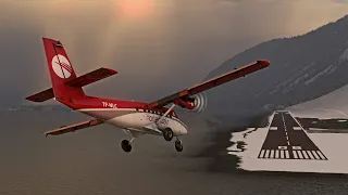 Aerosoft DHC-6 Twin Otter to Isafjordur Iceland | Microsoft Flight Simulator