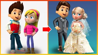 Ryder Paw Patrol And Katie Paw Patrol Get Married - Paw Patrol The Glow Up