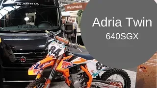 2019 Adria Twin 640 SGX   Camper Van for motorcycles