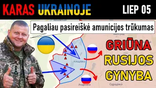 Liep 5: Pagaliau. Ukrainiečiai SULAUŽO GALINGIAUSIĄ POZICIJĄ į Pietus Nuo Bachmuto | Karas Ukrainoje