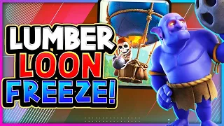 TOP 100 LADDER with BALLOON FREEZE CHEESE! - CLASH ROYALE