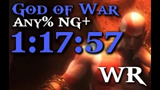 God of War - NG+ Speedrun in 1:17:57 [Former WR]