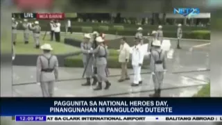 President Duterte leads commemoration of National Heroes Day