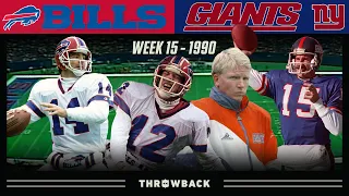 Battle of New York Backup QBs! (Bills vs. Giants 1990, Week 15)