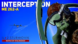 Me 262 on a Deadly Bomber Intercept Mission over Köln | IL-2 Sturmovik: Great Battles Gameplay 1440p