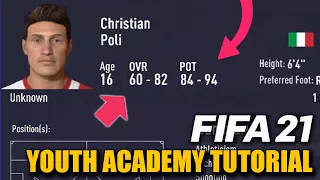 HOW TO FIND THE BEST YOUTH ACADEMY PLAYERS in FIFA 21 Career Mode