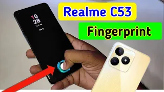 Realme c53 display fingerprint setting/Realme c53 fingerprint screen lock/fingerprint sensor