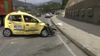 Copacabana un muerto en accidente múltiple - Teleantioquia Noticias