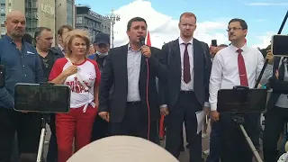 Сильное выступление Николая Бондаренко на встрече с депутатами в Москве (24.07.21)