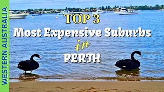 Top 3 Most EXPENSIVE Suburbs in Perth, Western Australia