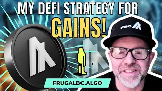 My crypto DeFI strategy for Tinyman on Algorand