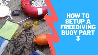 How to setup a freediving rope part 3 - diving rope and knots