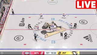 NHL LIVE - Pittsburgh Penguins vs Montreal Canadiens - 27th Jan 2024 | Full Game Highlights NHL 24