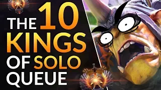 Top 10 GODS OF SOLO QUEUE: Best Heroes to RAMPAGE and CARRY - Drafting Tips | Dota 2 Meta Guide