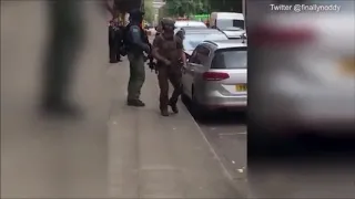 SAS Trooper in Manchester