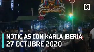 Las Noticias con Karla Iberia - Programa Completo: 27 de Octubre 2020