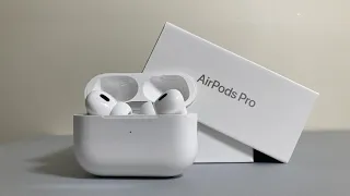 Apple AirPods Pro 2 ASMR Unboxing and Set Up