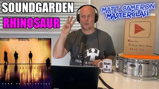 Drum Teacher Reaction: MATT CAMERON | Soundgarden - 'Rhinosaur'