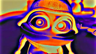 crazy frog in the snow | purple orange negative color fx | best fx 2023 | weird audio & visual fx