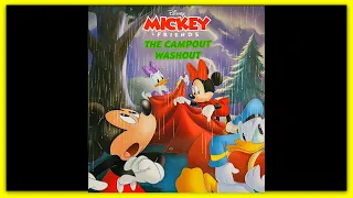 DISNEY MICKEY MOUSE "THE CAMPOUT WASHOUT" - Read Aloud Storybook for kids, children