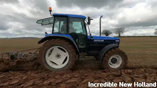 1998 Ford New Holland 7840 Turbo 6.6 Litre 6-Cyl Diesel Tractor (100 HP)