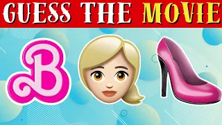 Can You Guess the MOVIE by Emoji?  🎬Barbie, Spiderman, The Little Mermaid