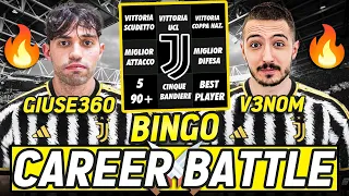 BINGO CAREER BATTLE! NUOVA SFIDA SU FC24 CON V3NOM!