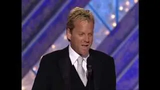 Kiefer Sutherland Wins Best Actor TV Series Drama - Golden Globes 2002