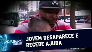 Deficiente mental foge, se perde e recebe ajuda de moradores de rua | Primeiro Impacto (28/06/19)