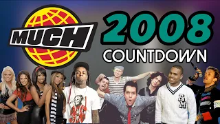 All the Songs from the 2008 MuchMusic Countdown