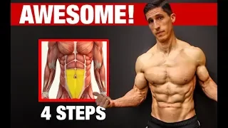 4 Steps to Awesome LOWER ABS! (Works Every Time)