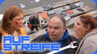 Eskalation auf dem Schrottplatz: Stephan Sindera wird wütend und greift ein! | Auf Streife | SAT.1